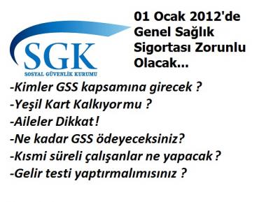 Zorunlu Genel Sağlık Sigortası nasıl yapılır?